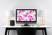 White & Pink Apple Blossom Pattern, a Pattern Graphic by MarynaPetrovska (Thumbnail 6 of 12)