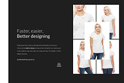 T-SHIRTS BUNDLE 20xMock-ups + DEMO, a Books & Magazine Mockup by Apparel_Mockups (Thumbnail 22 of 28)