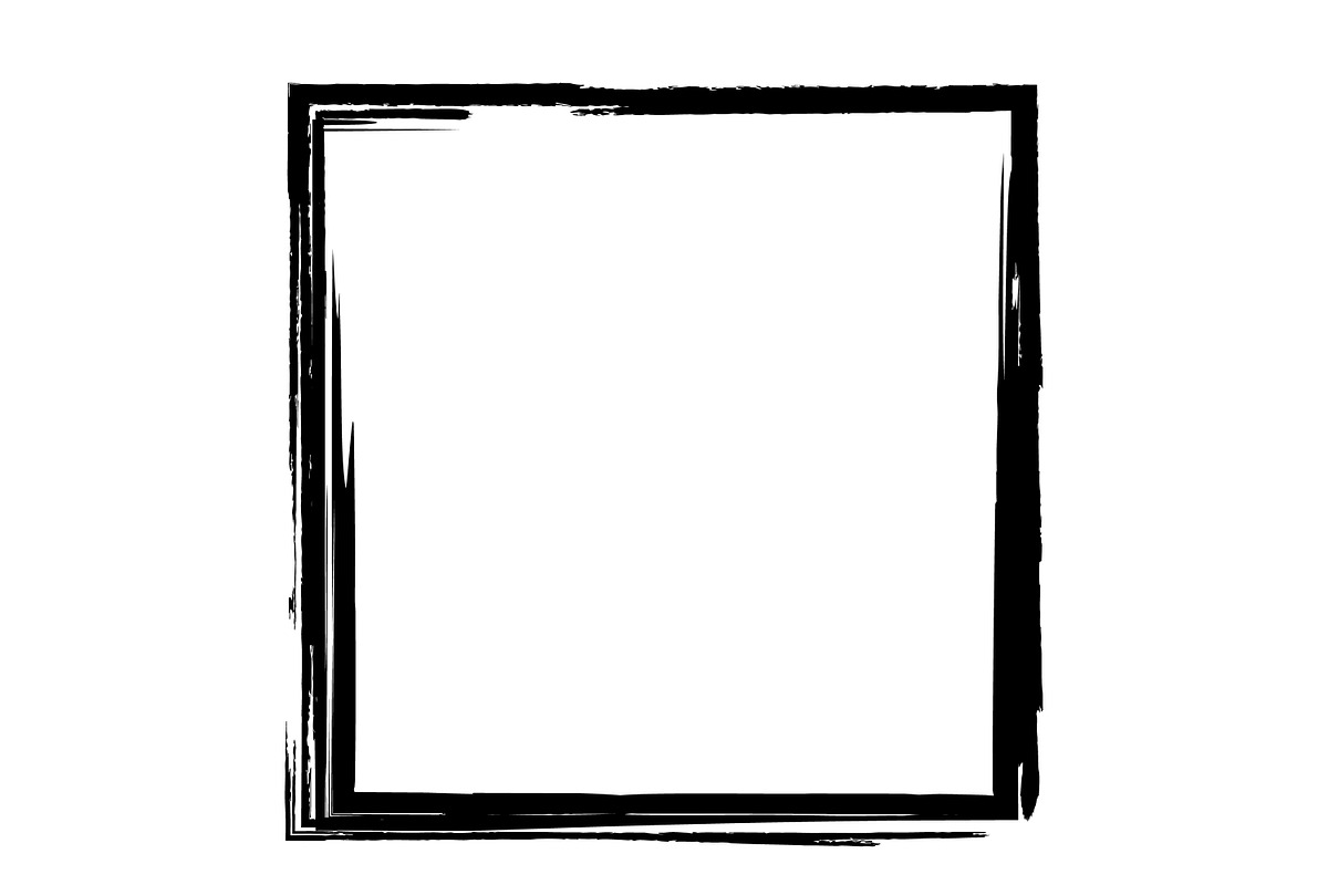 Black grunge frame., an Illustration by Tanysl (Photo 3 of 4)