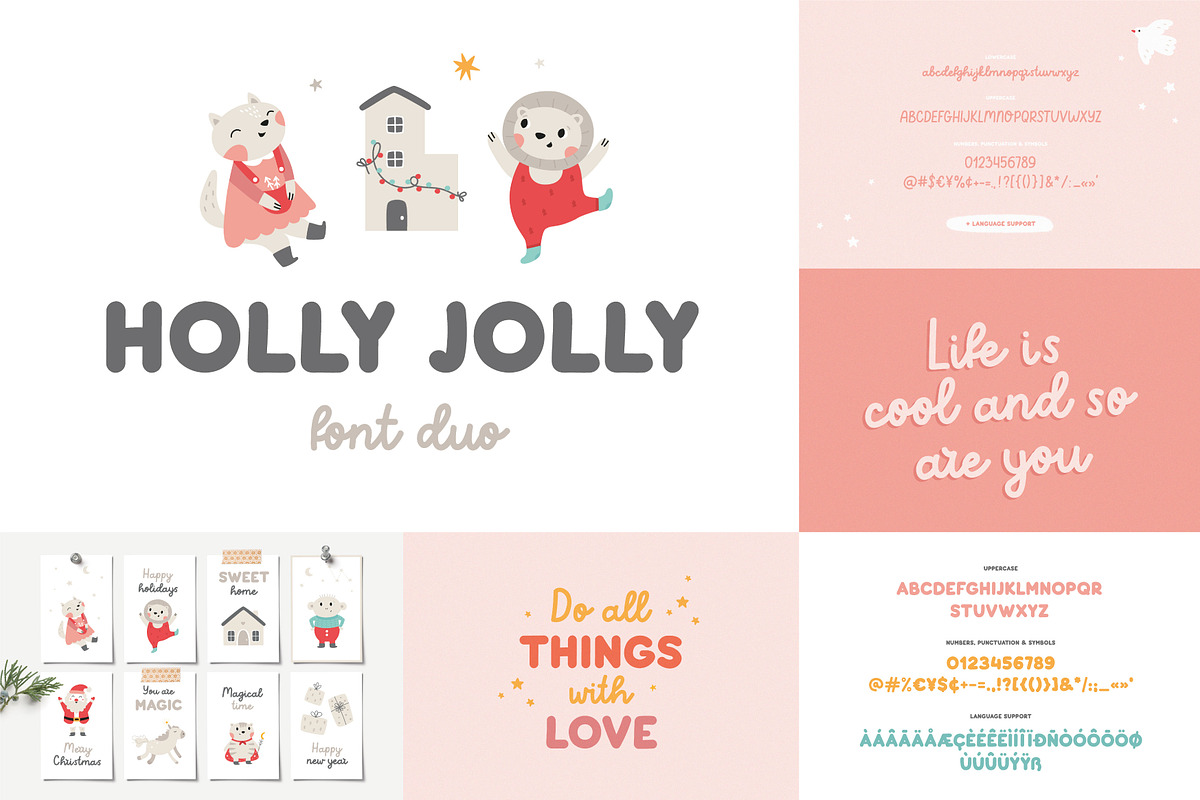Whole shop BUNDLE | Fonts & Graphics, a Script Font by JuliaVolkova (Photo 19 of 32)