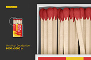Carton Match Box Mockup Set, a Household Mockup by Country4k (Thumbnail 3 of 4)