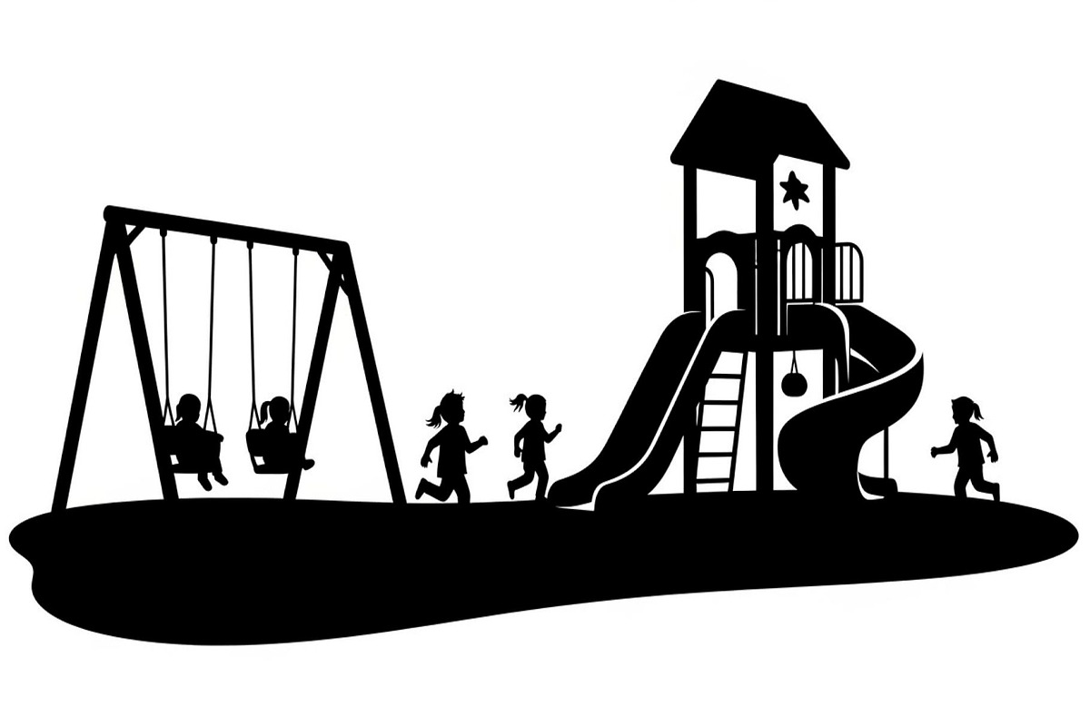 50 Kids Playground Silhouette Bundle, an Illustration by Gfx_Store (Photo 25 of 51)