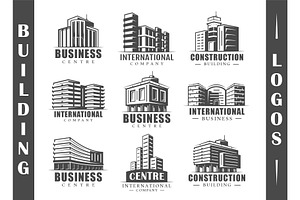 9 Building Logos Templates Vol.2