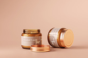 Amber Glass Candle Mockup Bundle, a Packaging Mockup by pmvch (Thumbnail 44 of 135)