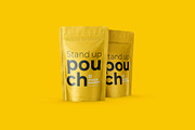 Stand Up Pouch Front and Half Side, a Cups & Container Mockup by easymock (Thumbnail 7 of 12)