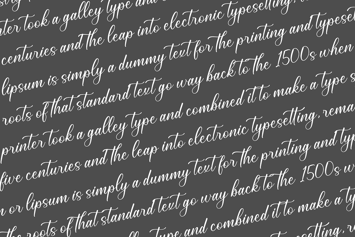 Gattenburg Mikalia Script Font, a Script Font by Storytype Studio (Photo 2 of 15)