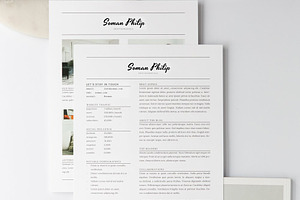 Creative Minimal Resume Template