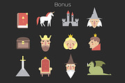Fairy Tale Icons, an Outline Icon by Anna Isaeva (Thumbnail 4 of 4)