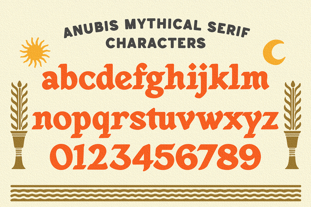 Anubis Mythical - Display Font, a Serif Font by Edignwn Type (Photo 11 of 12)