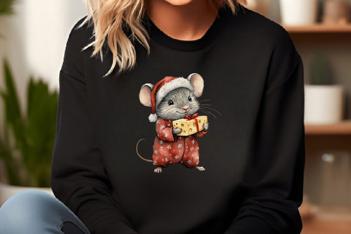 Cute Christmas Clipart, Png, an Illustration by DreamCafeArt (Photo 6 of 7)