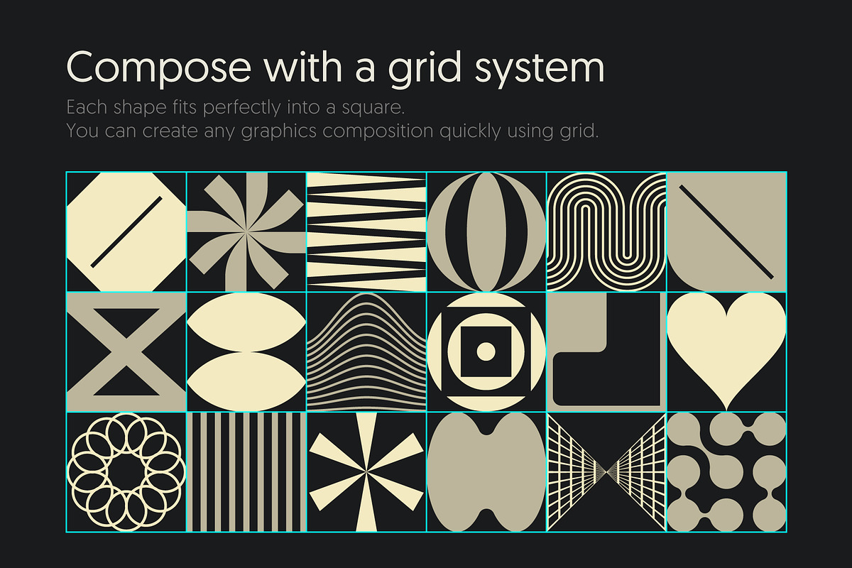Geometrica Vol.2 – Brutalist Kit, an Object Graphic by Léo Alexandre (Photo 6 of 15)