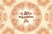 30 beautiful vintage mehndi patterns, a Pattern Graphic by Art of Sun (Thumbnail 1 of 5)
