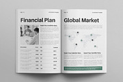 Annual Report Template, a Brochure Template by E-Type (Thumbnail 6 of 7)