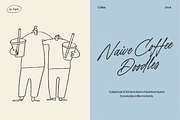 Naive Coffee Doodles, a Food Illustration by Veyla (Thumbnail 1 of 16)