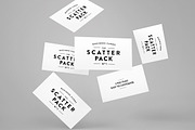 Scatter Business Cards Mockup, a Print Template by GraphicHero (Thumbnail 2 of 5)