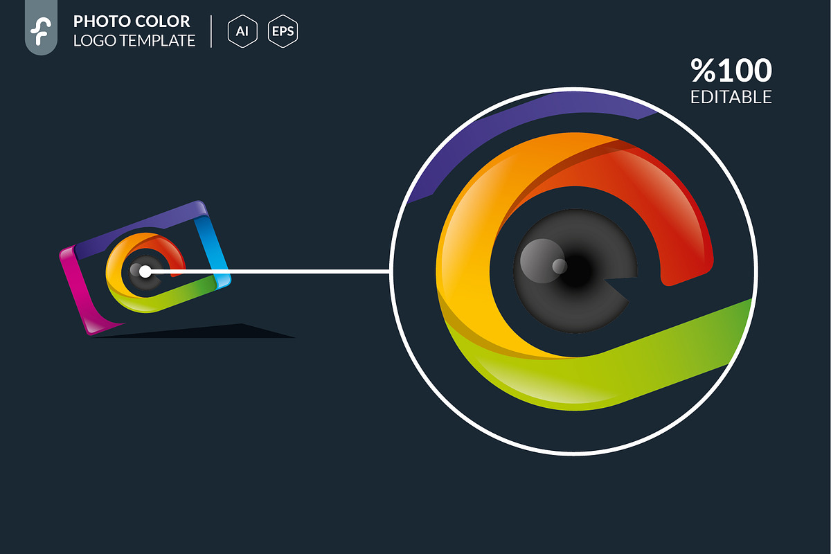 Photo Color Logo, a Branding & Logo Template by ft.studio