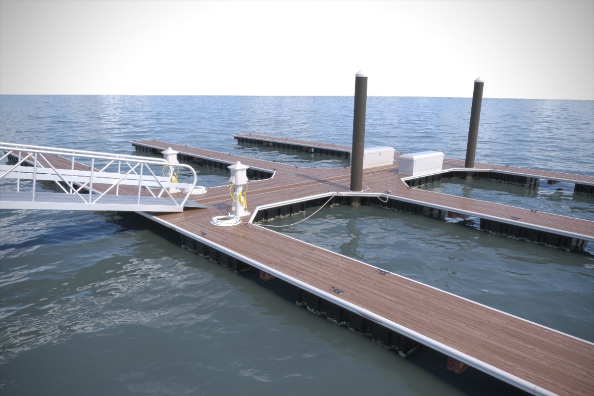 Marina - Boat Slips - Floating Dock, an Object 3D Model by RoHo Productions (Photo 27 of 39)