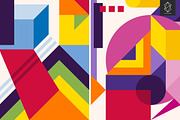 20 Abstract geometric backgrounds, a Pattern Graphic by Yury Velikanov (Thumbnail 8 of 11)