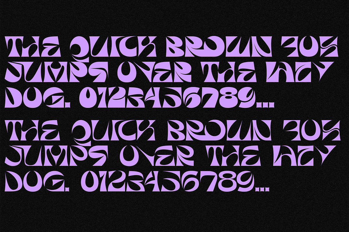 Impact Heroes Font preview 8