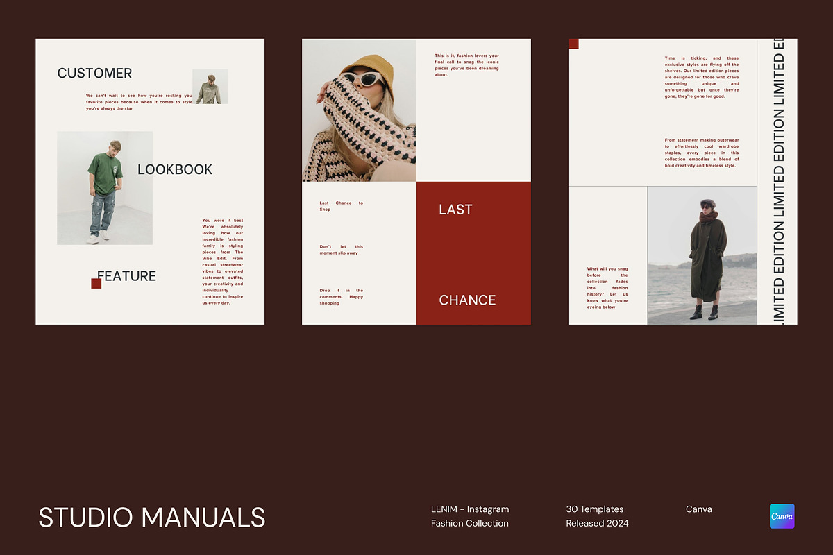 LENIM – Instagram Fashion Collection, a Social Media Template by Studio Manuals (Photo 6 of 8)