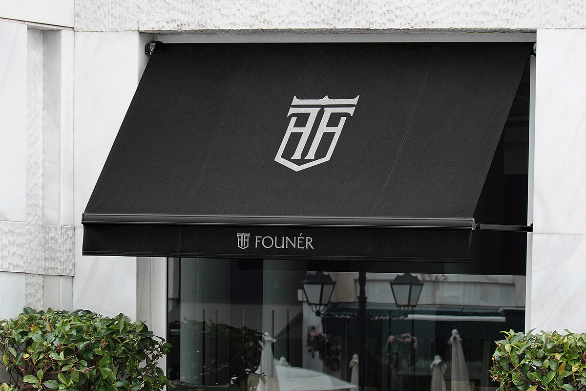 Logo Mockup Sunshade Sign, a Product Mockup by Asylab (Photo 3 of 5)