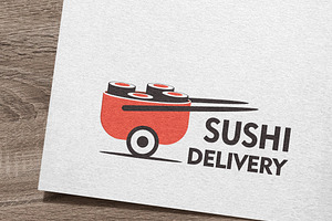 Sushi Delivery Logo