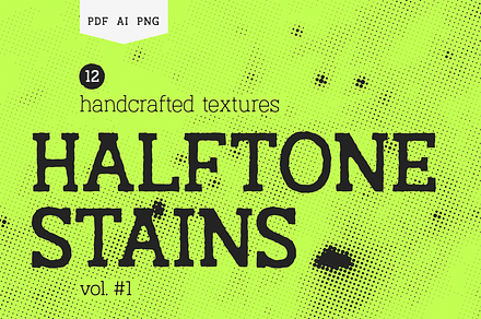 Halftone Stains Vol.#1