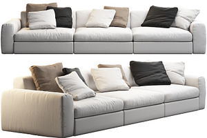 Dune sofas 3d model, a Furniture 3D Model by 3dmitruk