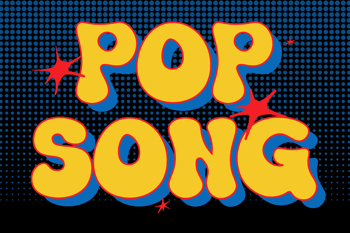 Groovelly - Funk Groovy Display Font, a Sans Serif Font by riff.type (Photo 2 of 10)