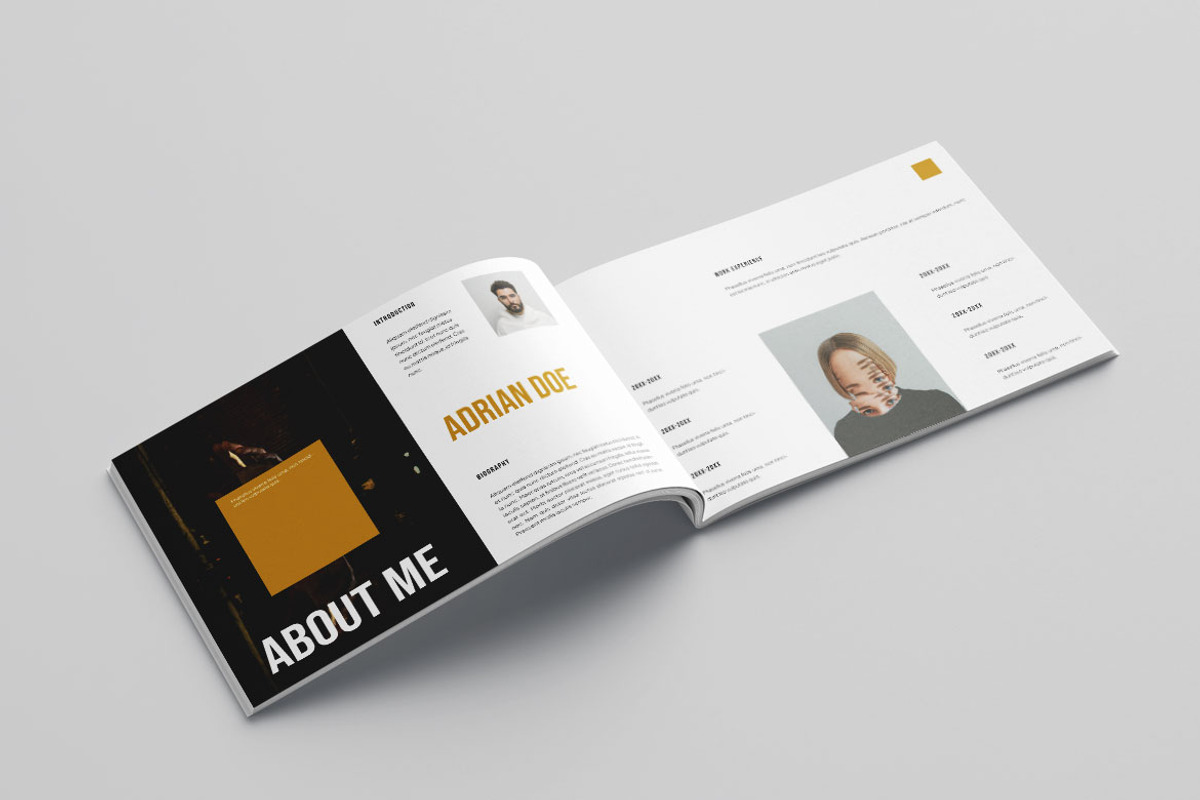 Graphic Design Portfolio Vol.5, a Brochure Template by Bewalrus Studio (Photo 4 of 11)