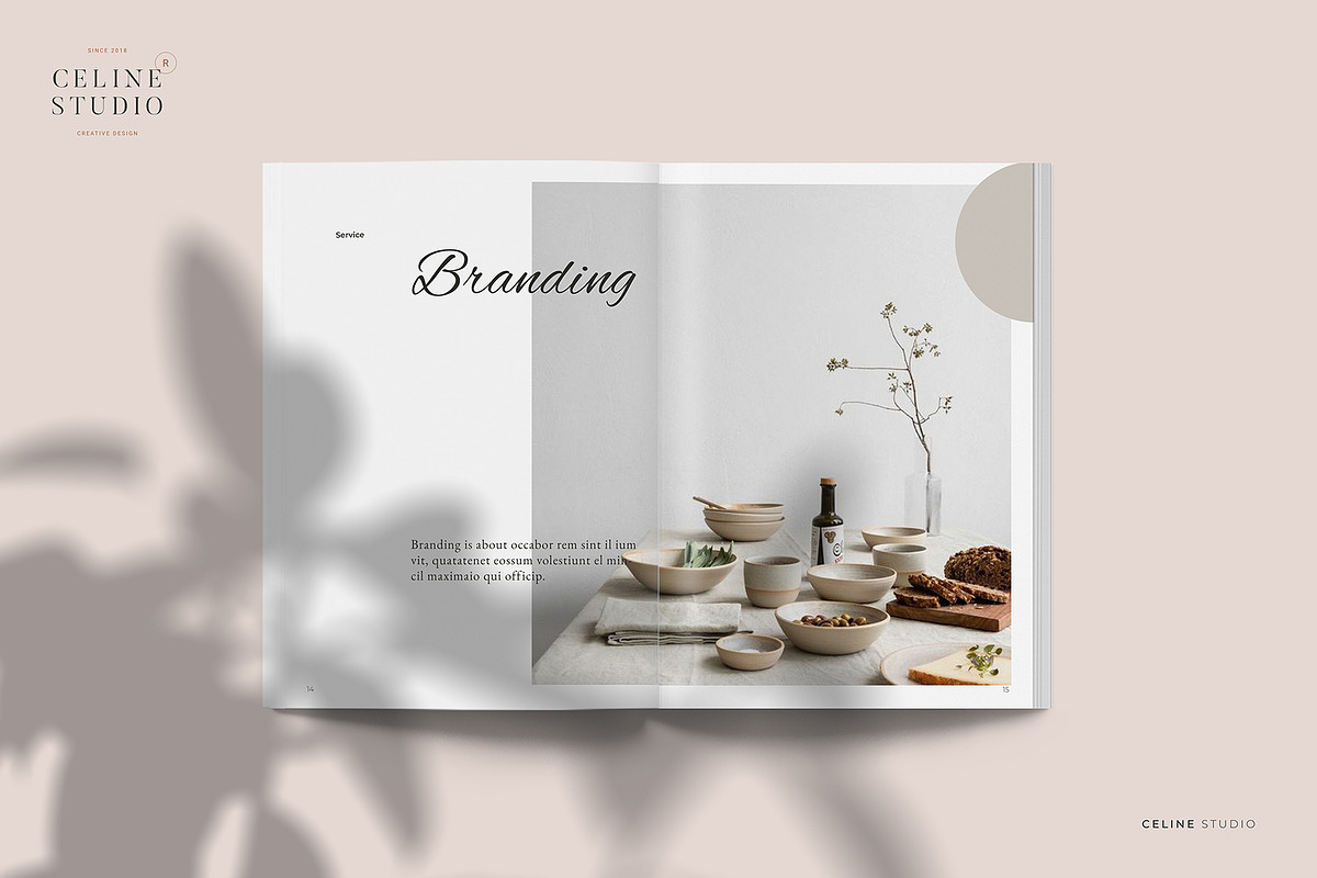 SHOPIET Brand Guidelines, a Magazine Template by Celine Studio (Photo 8 of 9)