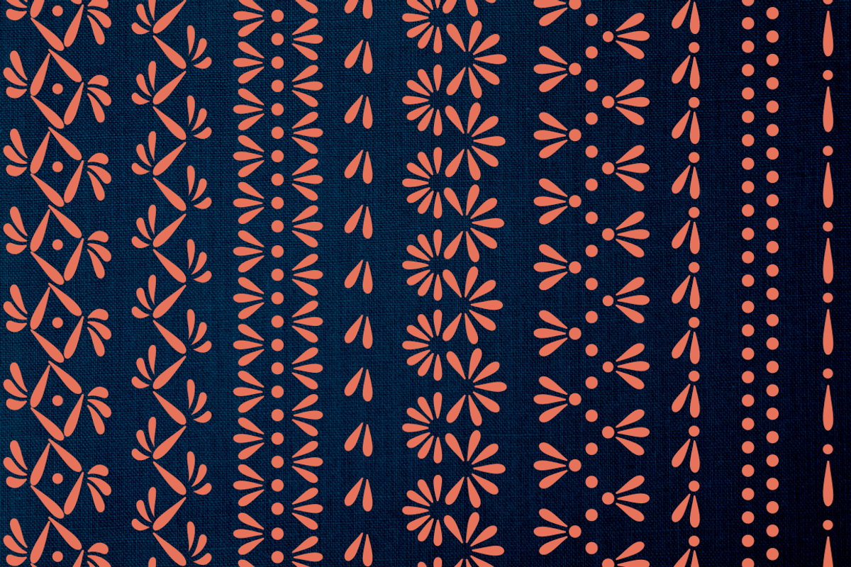 Baltic Patterns & Elements, a Pattern Graphic by Inkwell Supply Co