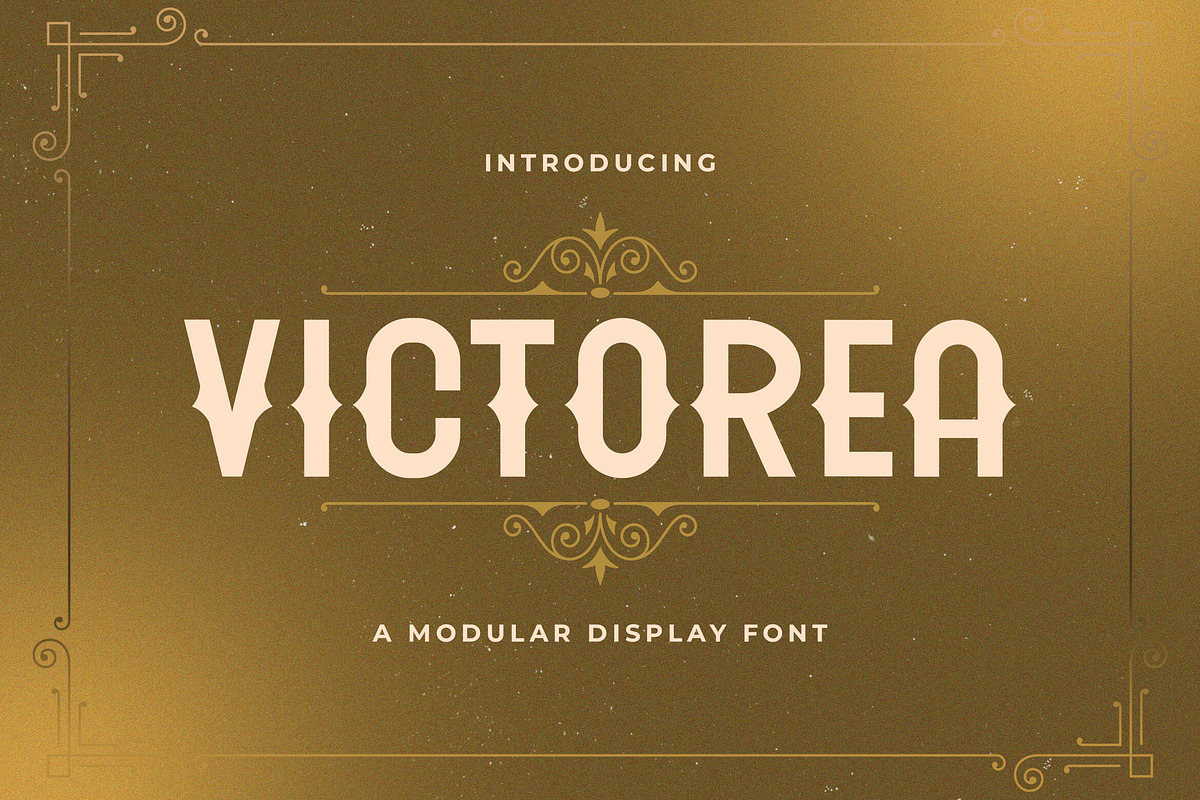 VICTOREA: Vintage Western Font, a Serif Font by StringLabs (Photo 1 of 8)