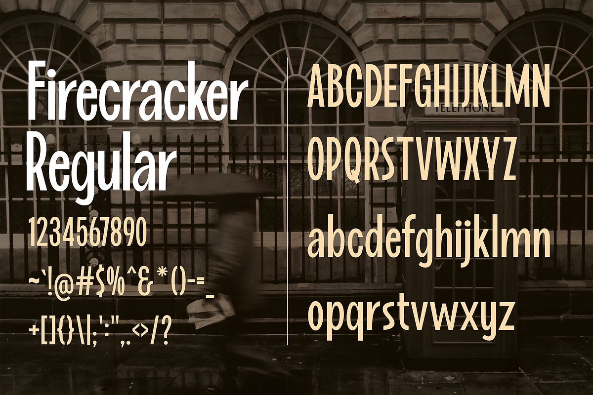Firecracker - Vintage Typeface, a Font by HipFonts (Photo 10 of 10)