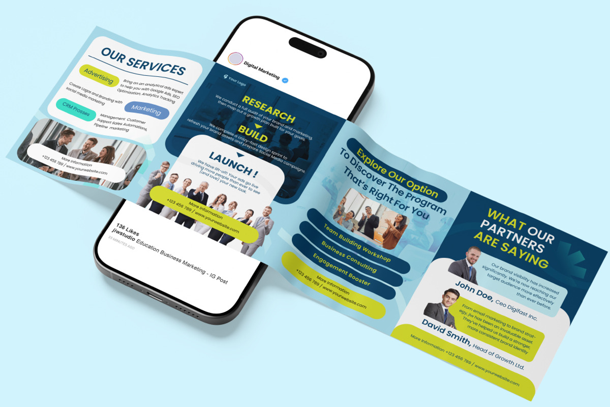 Business Agency - Instagram Post preview 3