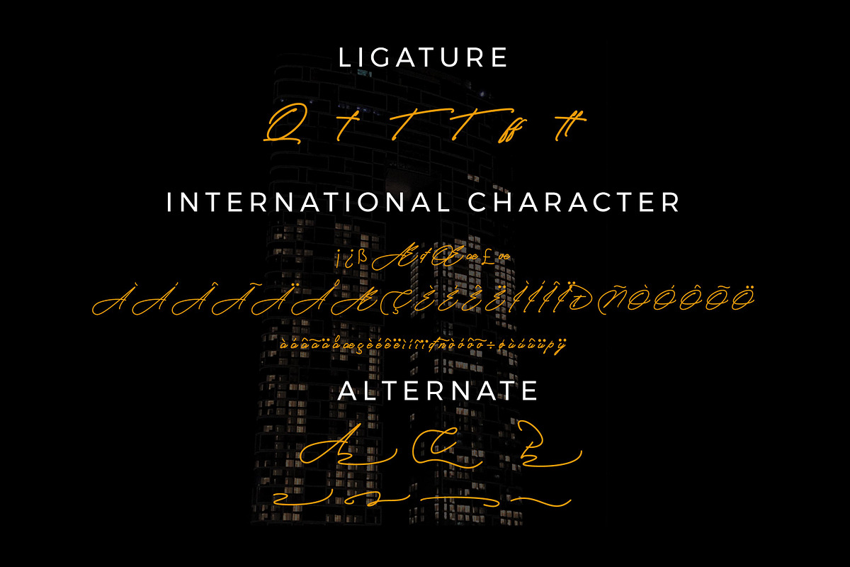 Samanta - Monoline font, a Script Font by mahstudios (Photo 5 of 8)