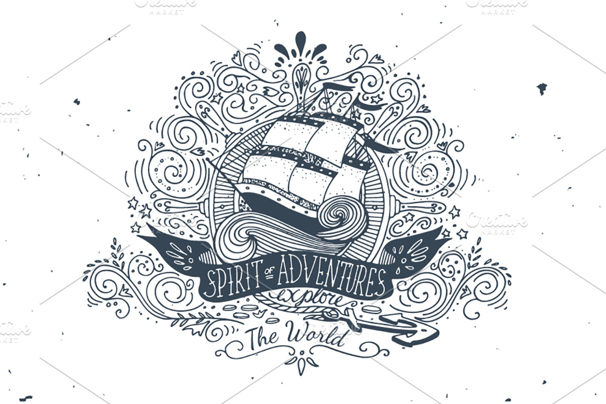 Sailor Spirit | Nautical collection, an Illustration by Blue Ink Studio (Photo 2 of 5)