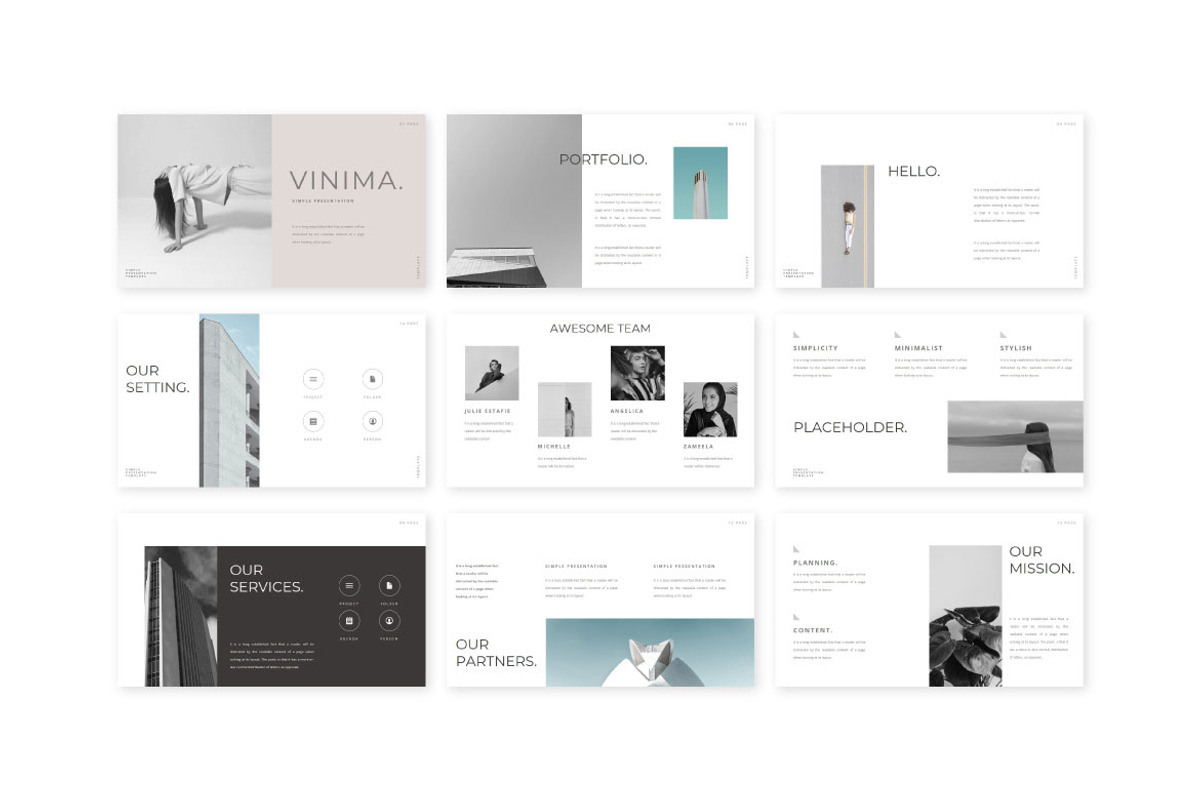 Vinima Google Slide Template, a Presentation Template by slidenotion (Photo 11 of 11)