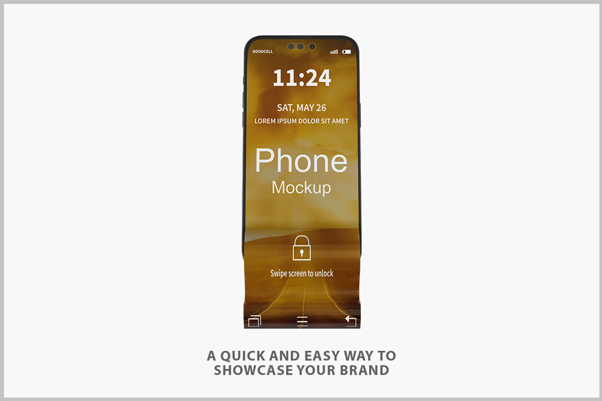 Long Scroll Mockup PSD, an Android Mockup by Bruno's Shop (Photo 2 of 4)