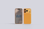 iPhone 17 Pro Max Mockup, an iPhone Mockup by Creative_A23 (Thumbnail 1 of 4)