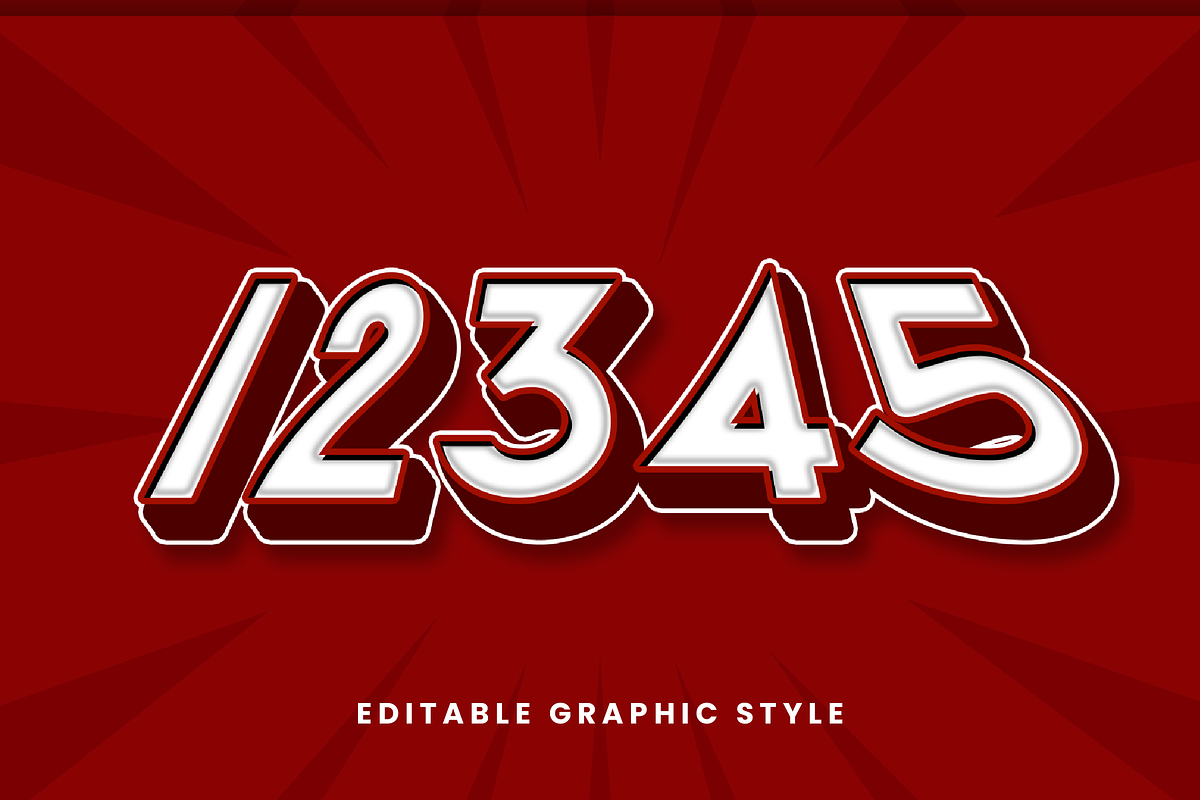 Bold Japan Expanding 3D Text Effect preview 2