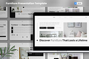 Minimalist Furniture Keynote, a Presentation Template by MtvtdArt (Thumbnail 1 of 6)