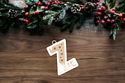 Christmas Alphabet Baubles SVG, an Object 3D Model by Coco Bloom (Thumbnail 5 of 6)