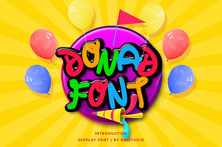 Donad - Cute Handwritten Kids Font