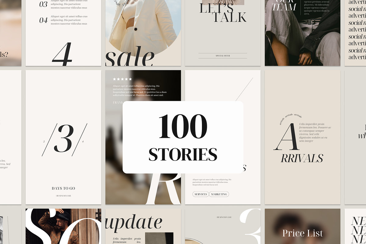 Instagram Aesthetic Canva, a Social Media Template by VeliusCreativeStudio (Photo 4 of 9)
