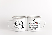 2 Tin Enamel camp set mug mockups, a Cups & Container Mockup by Leo Flo Mockups (Thumbnail 2 of 3)