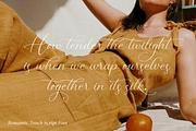 Romantic Touch, a Handwritten Font by Larin Type Co. (Thumbnail 7 of 12)