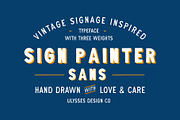 Sign Painter Sans, a Font by Ulysses Design Co (Thumbnail 1 of 12)