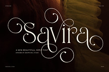 Savira Elegant Serif Font