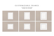 OPHELIA - Wall Frames Mockup Kit, a Merchandise Mockup by Cuoco (Thumbnail 7 of 9)